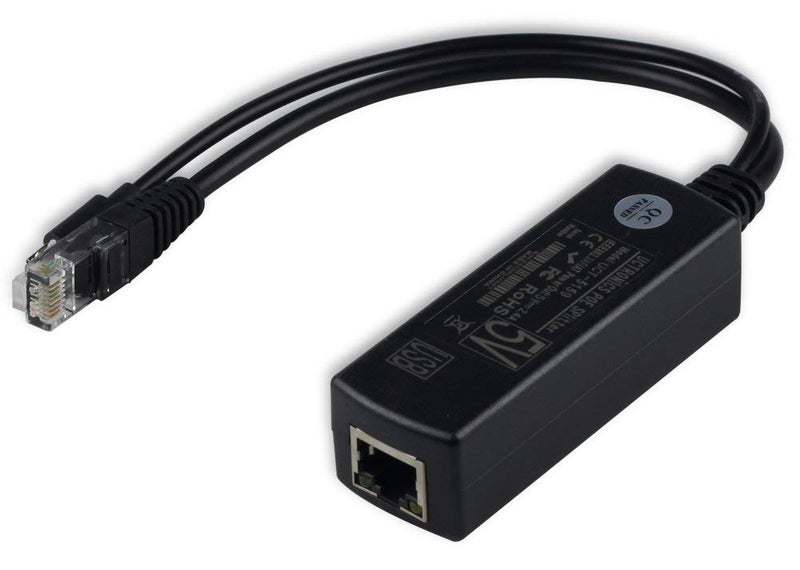 UCTRONICS for Raspberry Pi PoE Splitter 5V [2-Pack] - Active PoE to Micro USB Adapter, IEEE 802.3af Compliant, for Tablets, Dropcam and Raspberry Pi 2/3, and More - Image 5